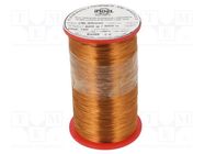 Coil wire; single coated enamelled; 0.3mm; 0.5kg; -65÷180°C INDEL