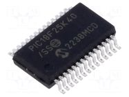 IC: PIC microcontroller; 64MHz; 2.3÷5.5VDC; SMD; SSOP28; PIC18 MICROCHIP TECHNOLOGY