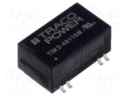 Converter: DC/DC; 2W; Uin: 36÷75V; Uout: 5VDC; Iout: 400mA; SMT; OUT: 1 TRACO POWER