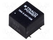 Converter: DC/DC; 3W; Uin: 18÷36V; Uout: 5VDC; Iout: 600mA; SMT; OUT: 1 TRACO POWER