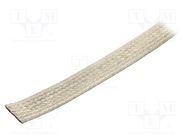 Braids; tape; Thk: 1.14mm; W: 25.4mm; 88A; 7AWG; 30.5m; copper strand ALPHA WIRE