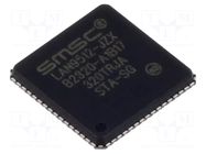IC: Ethernet controller; 10/100Base-T; QFN64; 3.3V; 0÷70°C MICROCHIP TECHNOLOGY