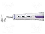 Paint; violet; SECURITY CHECK ORIGINAL; 20÷70°C MARKAL