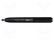 Marker: permanent marker; black; Dura-Ink 20; Tip: round 