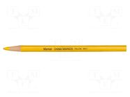 Marker: pencil; yellow; CHINA MARKER; Tip: cone MARKAL