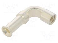 Contact; female; copper alloy; silver plated; 16mm2; crimped; 120A HARTING
