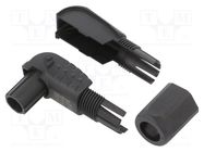 Plug; DC supply; Han® S,Han® S 120; female; PIN: 1; w/o contacts HARTING