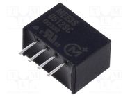 Converter: DC/DC; 3W; Uin: 4.5÷5.5VDC; Uout: 12VDC; Iout: 250mA; SIP Murata Power Solutions