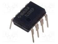 IC: operational amplifier; 1.1MHz; Ch: 1; DIP8; ±5÷15VDC,10÷30VDC TEXAS INSTRUMENTS