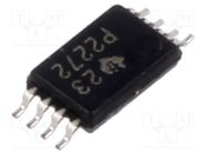 IC: operational amplifier; 2.2MHz; Ch: 2; TSSOP8; tube; IB: 100pA TEXAS INSTRUMENTS