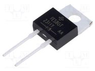 Diode: rectifying; THT; 400V; 8A; tube; Ifsm: 125A; TO220AC; Ir: 500uA VISHAY