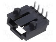 connector CGrid SL Srd Hdr RA 120 TPg 15Au 4Ckt MOLEX