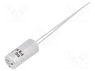 Capacitor: electrolytic; THT; 10uF; 63VDC; Ø5x11mm; ±20%; -55÷85°C VISHAY