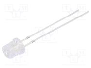 LED; 5mm; blue; 68÷100mcd; 140°; Front: flat; 2.8÷3.4V; No.of term: 2 OPTOSUPPLY