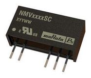 CONVERTER, DC/DC, SIL, 1W, +/-12V