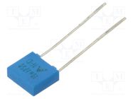 Capacitor: polyester; 0.01uF; 160VAC; 250VDC; 5mm; ±5%; -55÷125°C EPCOS