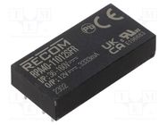 Converter: DC/DC; 40W; Uin: 36÷160V; Uout: 12VDC; Iout: 3333mA; 2"x1" RECOM