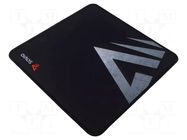 Pad; black,grey; mouse; 250x250x2mm; PRECISION CONTROL SAVIO