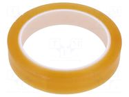 Tape: packaging; ESD; L: 65.8m; W: 18mm; Thk: 0.06mm; colourless DESCO EUROPE