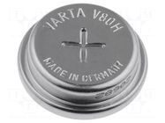 Re-battery: Ni-MH; coin,V80H; 1.2V; 80mAh; Ø15.4x5.8mm VARTA MICROBATTERY