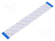 FFC tape; Cores: 45; Tape ph: 0.5mm; contacts on the same side GCT