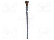 Tool: brush; horse hair; L: 150mm; for precision work; 5pcs. MG CHEMICALS