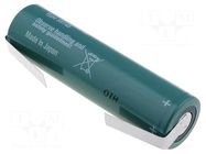 Re-battery: Ni-MH; 4/3A; 1.2V; 4500mAh; soldering lugs VARTA MICROBATTERY