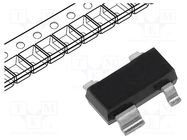 Transistor: NPN; bipolar; RF; 12V; 65mA; 0.45W; SOT343 INFINEON TECHNOLOGIES