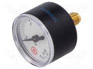 Manometer; 0÷16bar; 40mm; non-aggressive liquids,inert gases PNEUMAT