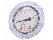 Manometer; 0÷16bar; 63mm; non-aggressive liquids,inert gases PNEUMAT