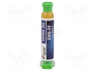 Flux: rosin based; halide-free,No Clean,ROL0; gel; syringe; 10ml CYNEL