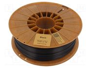 Filament: R-PLA; 1.75mm; black; 200÷230°C; 1kg; Table temp: 40÷60°C ROSA 3D