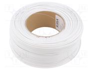 Filament: PLA; 1.75mm; winter white; 185÷225°C; 1kg; refill ROSA 3D