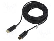 Cable; DisplayPort plug,both sides; Support: 8K,HDCP,UHD 4320p Goobay