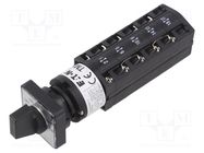 Switch: step cam switch; Stabl.pos: 11; 10A; 1-2-3-4-5-6-7-8-9-10 EATON ELECTRIC