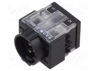Illuminating unit; 61; screw terminals EAO