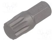 Screwdriver bit; spline (12-angles); XZN M12; Overall len: 30mm BETA