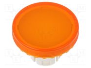 Actuator lens; 22mm; 61; orange,transparent; plastic; Ø19.7mm EAO