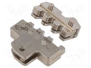 Crimping jaws; non-insulated terminals; 0.5÷6mm2 BEX