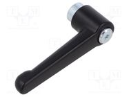 Lever; adjustable; Lever length: 78mm; Slider height: 36mm 