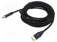 Cable; DisplayPort 1.4; DisplayPort plug,both sides; PVC; Len: 5m VENTION