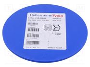 Markers; Marking: 0; 1÷3mm; PVC; black; -65÷105°C; leaded; HGDC1-3 HELLERMANNTYTON