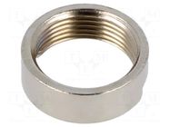 Accessories: nut; nickel; Thread: M12; 5mm STÄUBLI