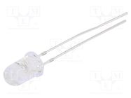 LED; UV-A; 30°; 14mA; 320mW; λd: 380÷390nm; 5÷20VDC; THT OPTOSUPPLY