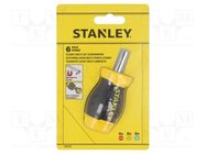 Kit: screwdriver; 7pcs. STANLEY