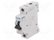 Circuit breaker; 230/400VAC; Inom: 16A; Poles: 1; Charact: B; 25kA EATON ELECTRIC