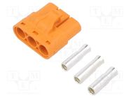 Connector: DC supply; plug; LC; female; PIN: 3; for cable; soldering AMASS