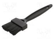 Brush; ESD; L: 150mm; Bristle len: 26mm; 36mm; 0.1÷10GΩ 