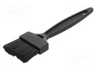 Brush; ESD; L: 150mm; Bristle len: 26mm; 36mm; 0.1÷10GΩ SOLDER PEAK