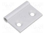 Hinge; Width: 30mm; aluminium; H: 103mm FATH